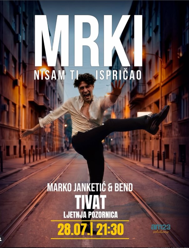 „MRKI – nisam ti ispričao“: Marko Janketić sa intimnom ispoviješću stiže u Tivat i Bar