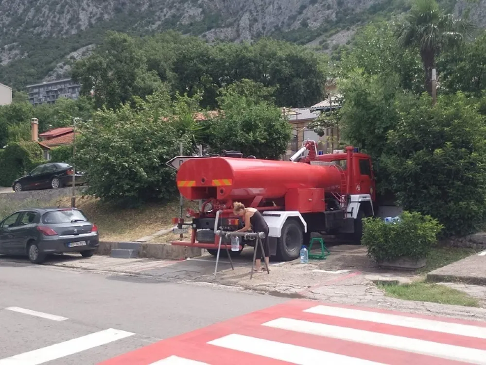 Zbog krize vodosnabdijevanja u Kotoru: Vanredne mjere zbog zaslanjenih izvorišta