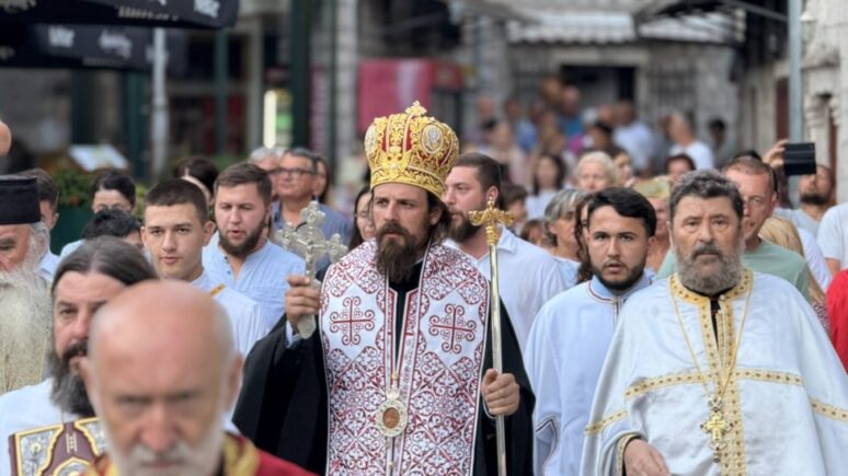 Vladika Pajsije na Petrovdan predvodi litiju u Risnu