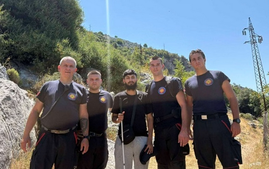 Kotor: Spasioci uspješno evakuisali izgubljenog državljanina Velike Britanije iz sela Špiljari