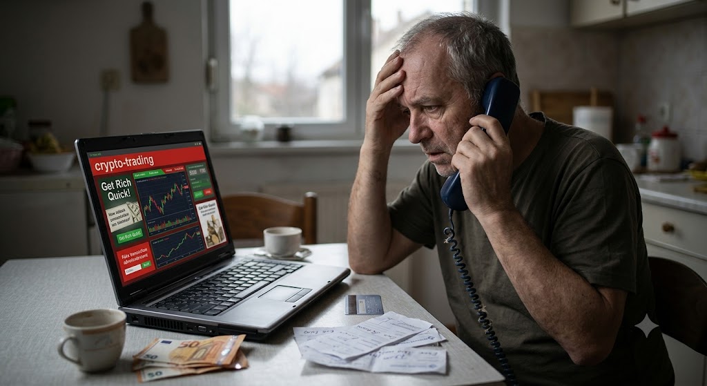 „Finansijski stručnjaci“ ga ogolili: Slavonac ostao bez 57.800 evra zbog lažnog oglasa za kriptovalute