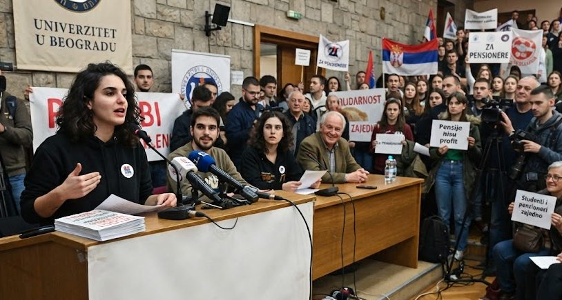 Javnosti predstavljen studentsko-blokaderski program: Živ penzioner – mrtav kapital
