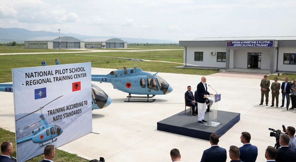 Centar za obuku prati preporuke NATO: U Albaniji će se obučavati „vojni piloti“ iz lažne države