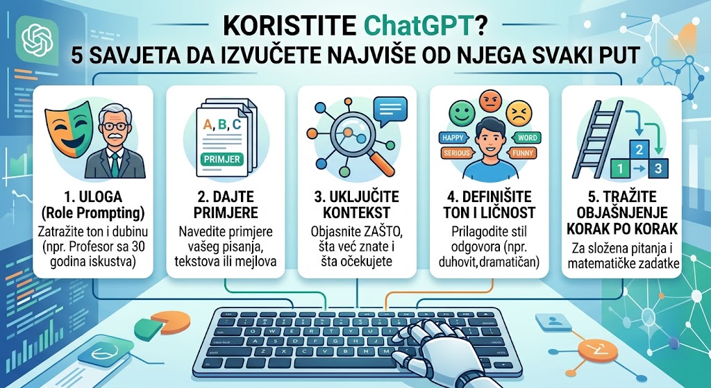Koristite ChatGPT? 5 savjeta da izvučete najviše od njega svaki put