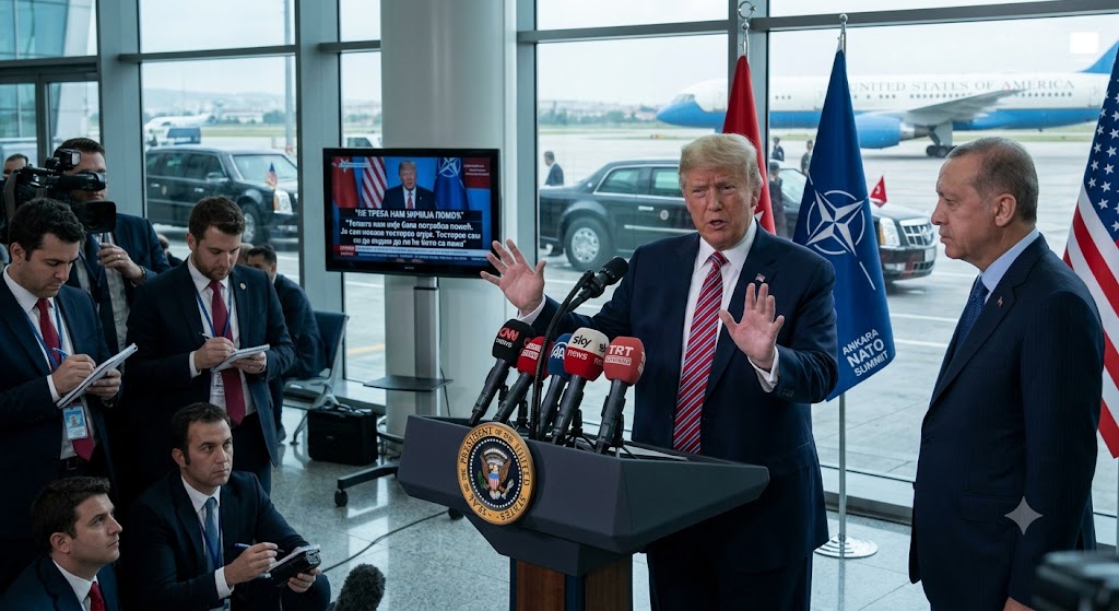 Tramp u Ankari: Veoma sam razočaran NATO-om