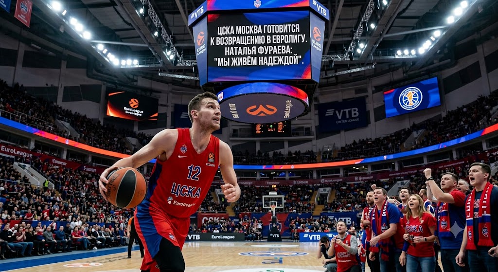CSKA iz Moskve se sprema za povratak u Evroligu