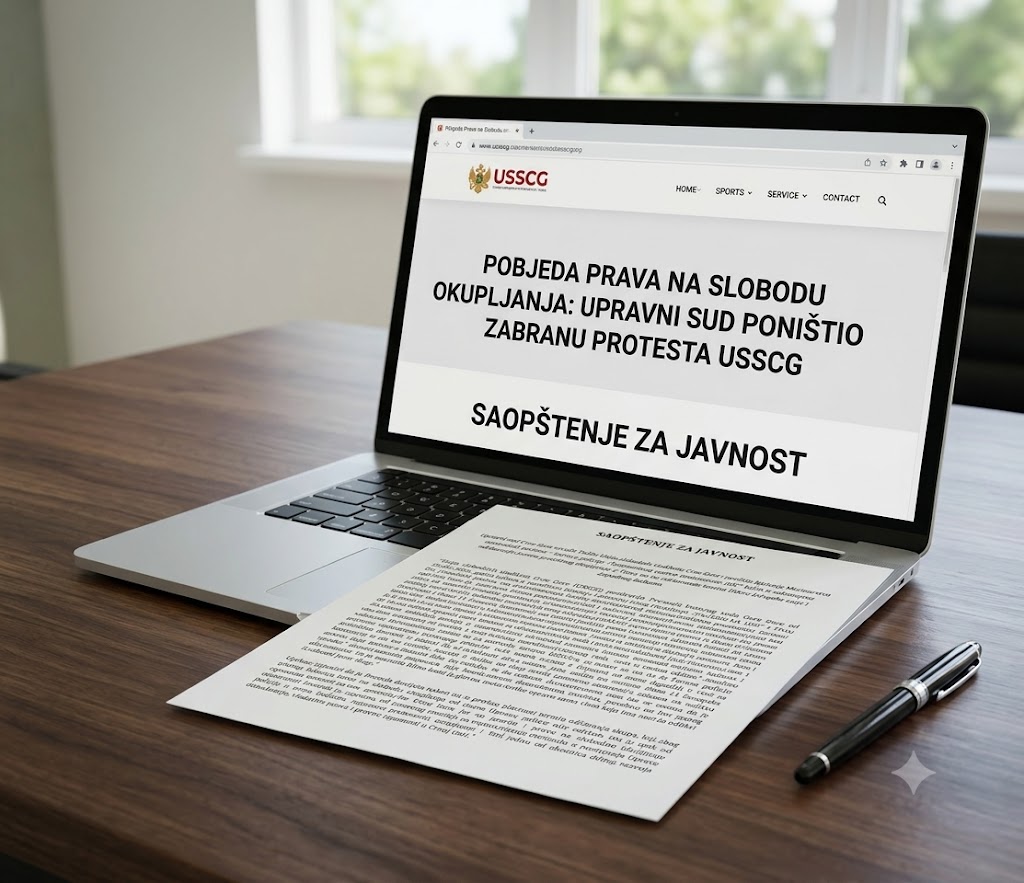 Upravni sud poništio zabranu održavanja javnog protesta USSCG u Tivtu