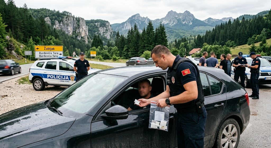 Razbijena mreža ulične distribucije narkotika u Nikšiću i Pljevljima, šest lica pod lupom policije