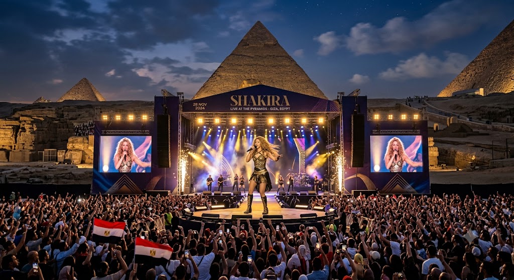 Istorijski koncert na vidiku: Šakira stiže u Egipat, piramide ponovo epicentar muzičkog svijeta