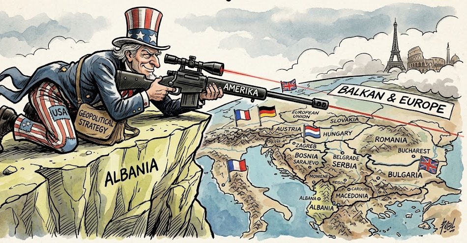 Amerika preko Albanije drži snajper uperen na Balkan i Evropu