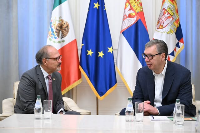 Vučić sa ambasadorom Meksika o bilateralnim odnosima i unapređenju saradnje