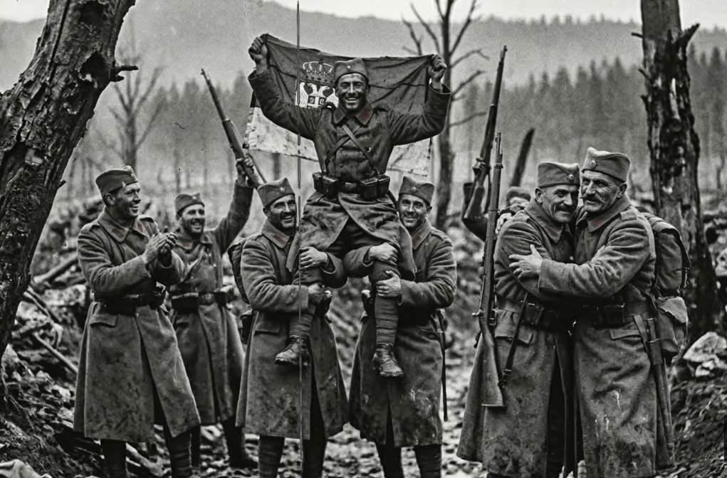 Cerski marš 16. avgusta, od Šapca do Tekeriša u čast Cerske bitke
