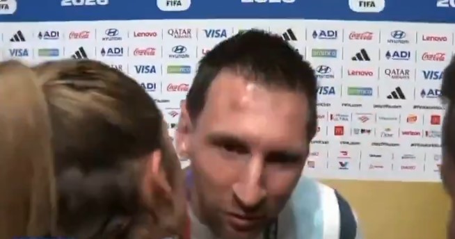 Mesi snimljen sa novinarkom zbog koje su kružile priče da vara ženu (VIDEO)