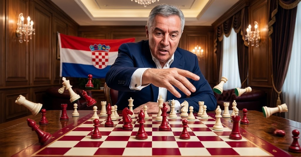 ŠAH-MAT ILI ROKADA: Da li će hrvatski istoričar u knjizi o Milu pomenuti da je Đukanović nekad mrzio šah zbog šahovnice?