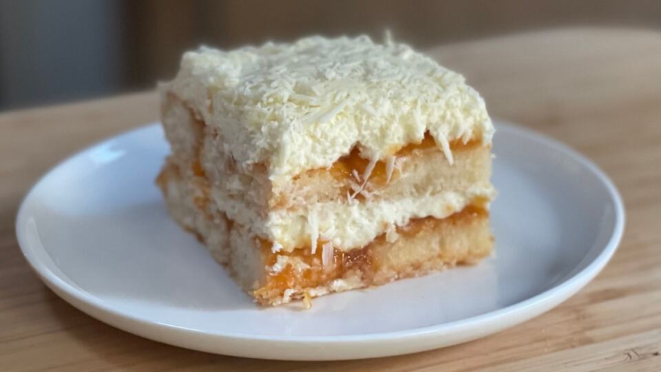 Tiramisu s kajsijama