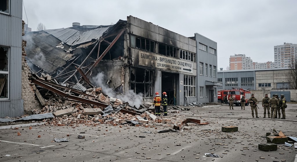Rusi pogodili pravo u metu: U Kijevu uništena fabrika za municiju