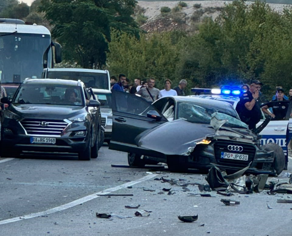 Saobraćajna nezgoda u Sutomoru: Povrijeđena jedna osoba