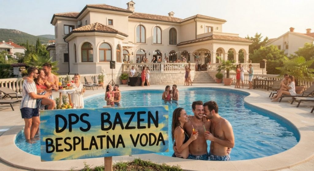 SKANDAL BEZ PRESEDANA: Dok su vladali, funkcionerima DPS-a otpisivani dugovi za vodu da bi im besplatno punili luksuzne bazene!
