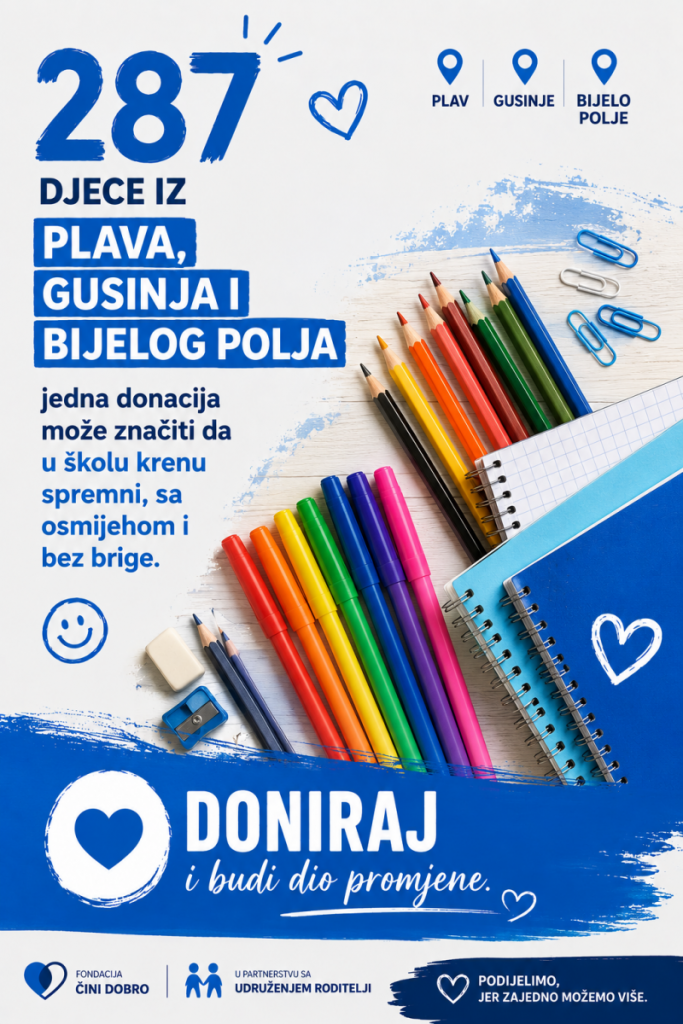 Fondacija „Čini dobro“: Zajedno za dovoljne zalihe krvi – pridruži se i daruj krv