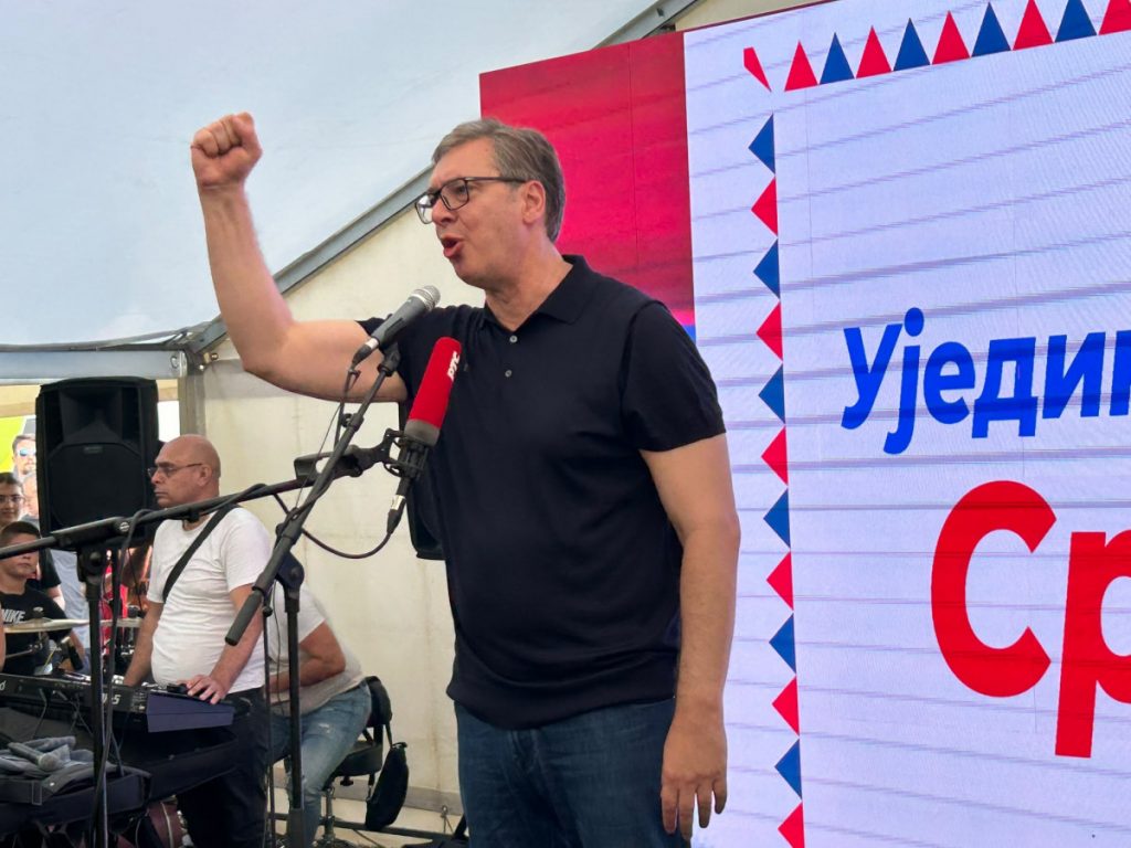 Vučić: Srbija je najjača kad je ujedinjena, nastavljamo borbu za bolju budućnost