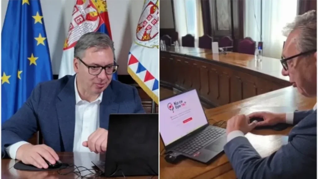 Vučić: Za sat vremena 23 prijave na platformi „Ko si, bre, ti?“