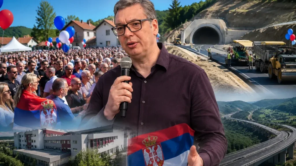 „Srbiju niko neće srušiti!“ Vučić iz Drežnika govorio o milijardi eura, izborima i napadima