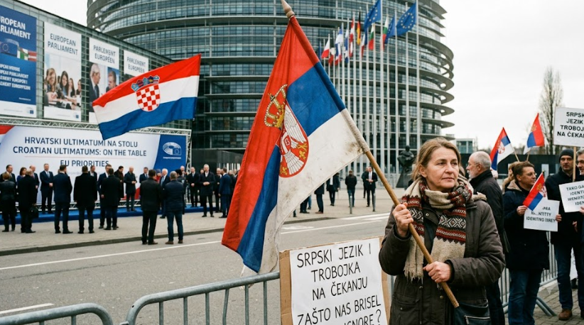 CIJENA BRISELA: Zašto su srpski jezik i trobojka na čekanju, a hrvatski ulitmatumi na stolu?